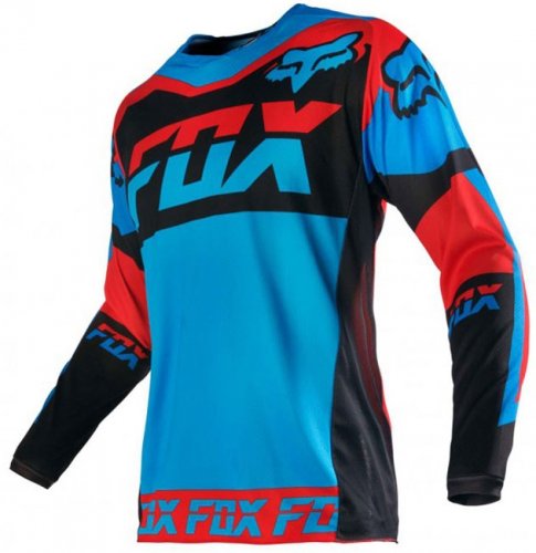 Fox 180 Mako 16 Jersey (blue/red)