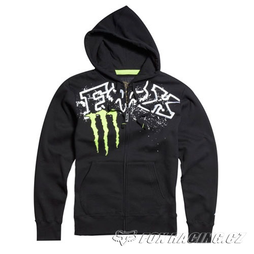 Fox Monster RC Replica Chop Zip Front Fleece Fox Racing