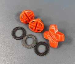 Fox Rampage Visor Screws