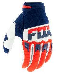 Fox Dirtpaw Mako 16 Glove (blue/red)