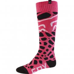Fox Womens MX Sock (black/pink)